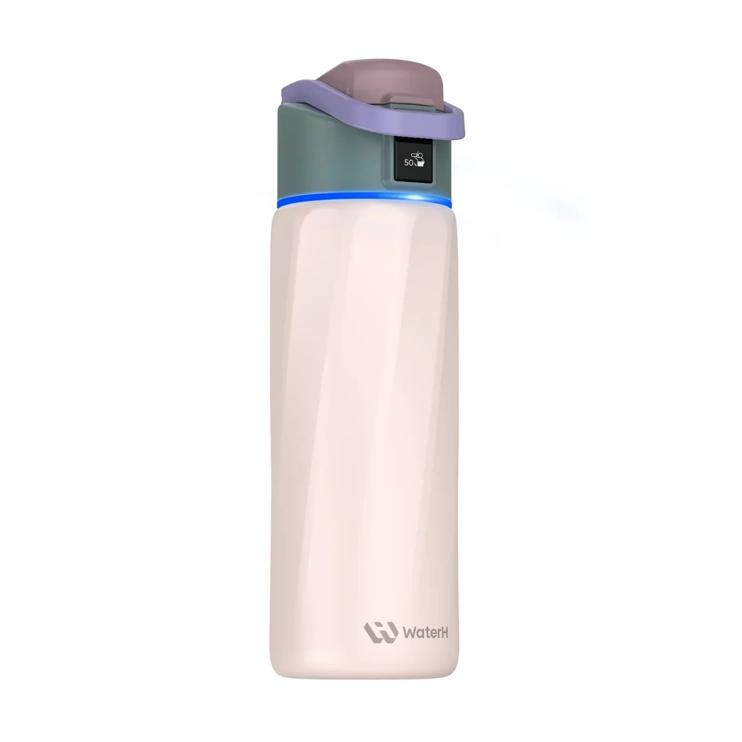 WaterH 24oz Pembe – WaterH Akıllı Termos 710 ml Pembe Renk