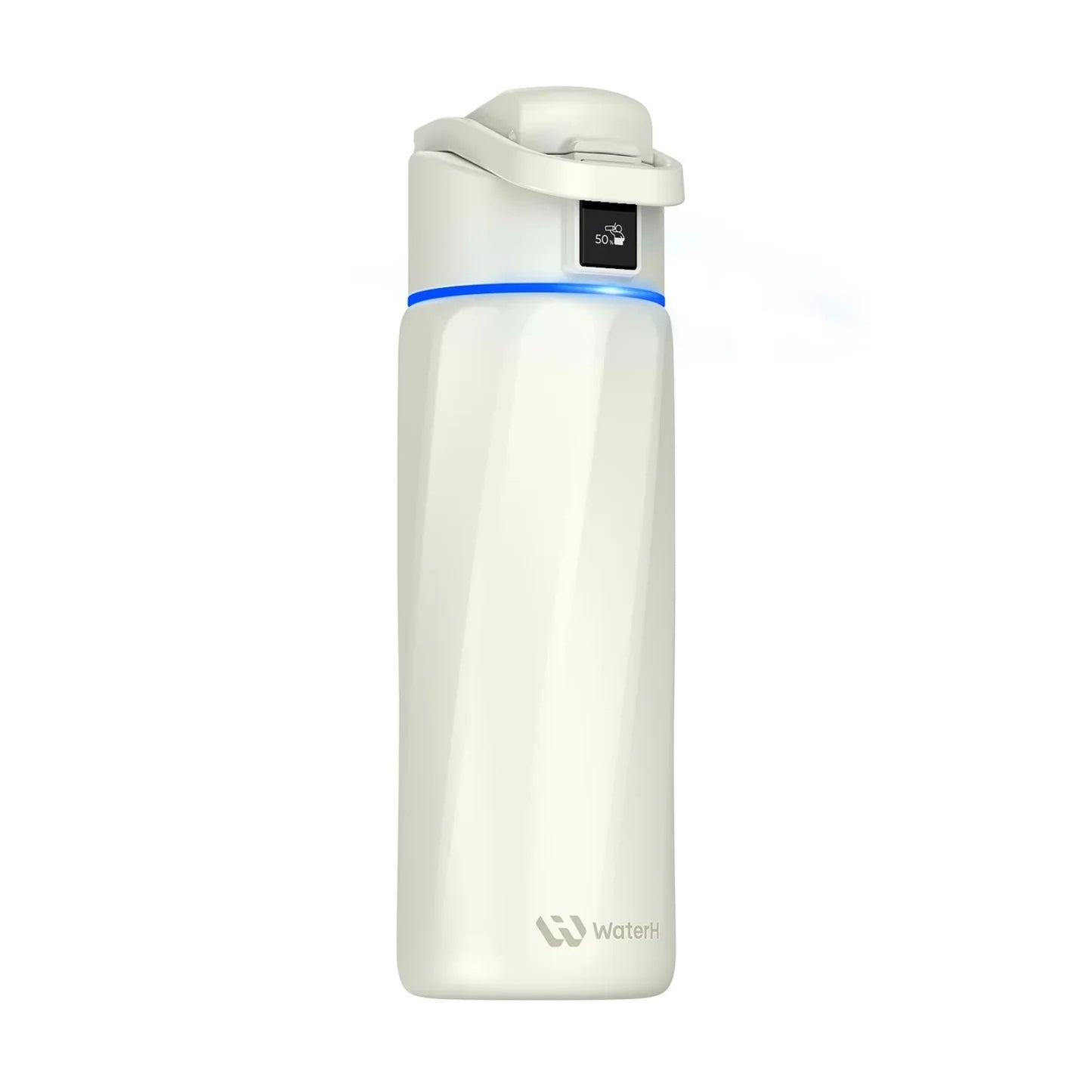 WaterH 24oz Beyaz – WaterH Akıllı Termos 710 ml Beyaz Renk
