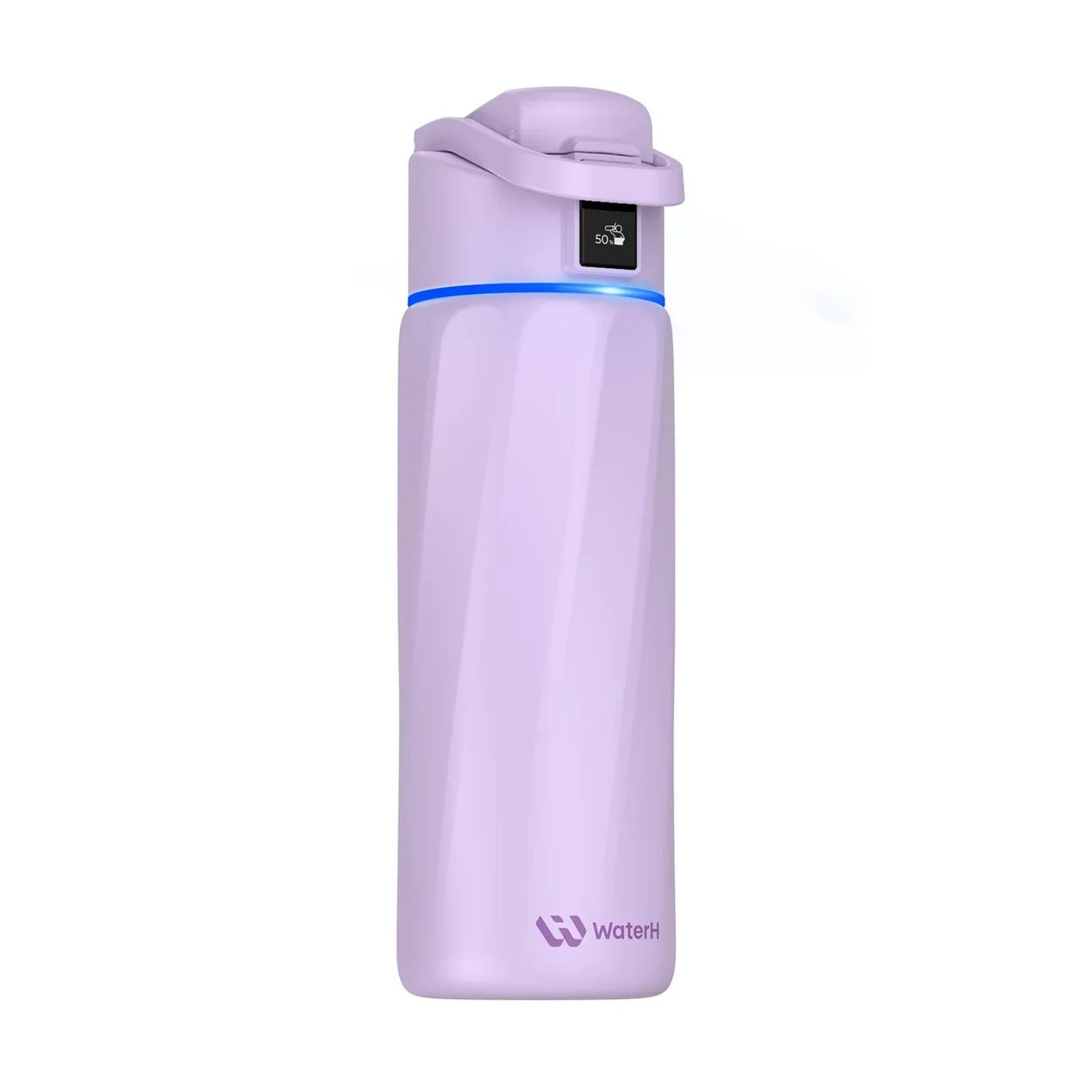 WaterH 24oz Mor – WaterH Akıllı Termos 710 ml Mor Renk