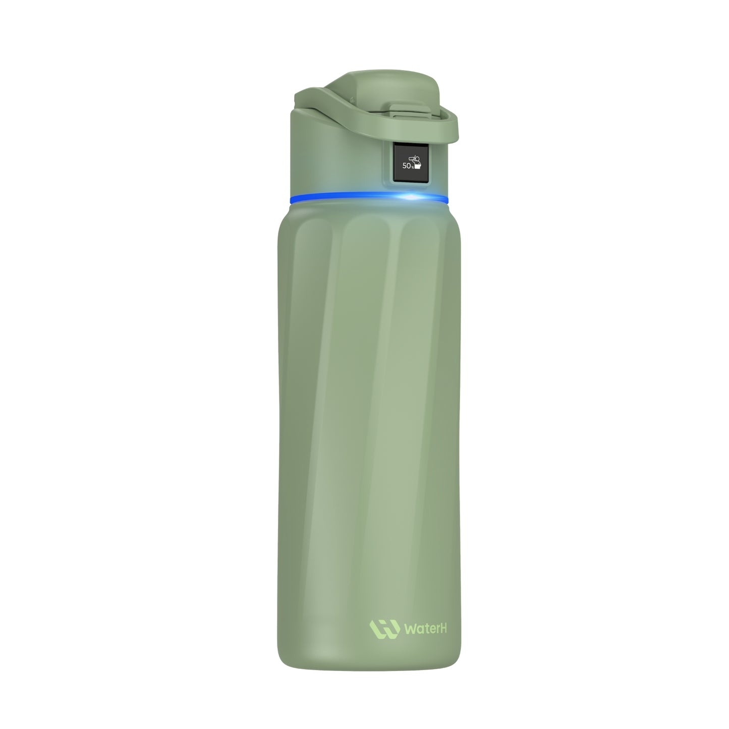 WaterH 24oz Yeşil – WaterH Akıllı Termos 710 ml Yeşil Renk