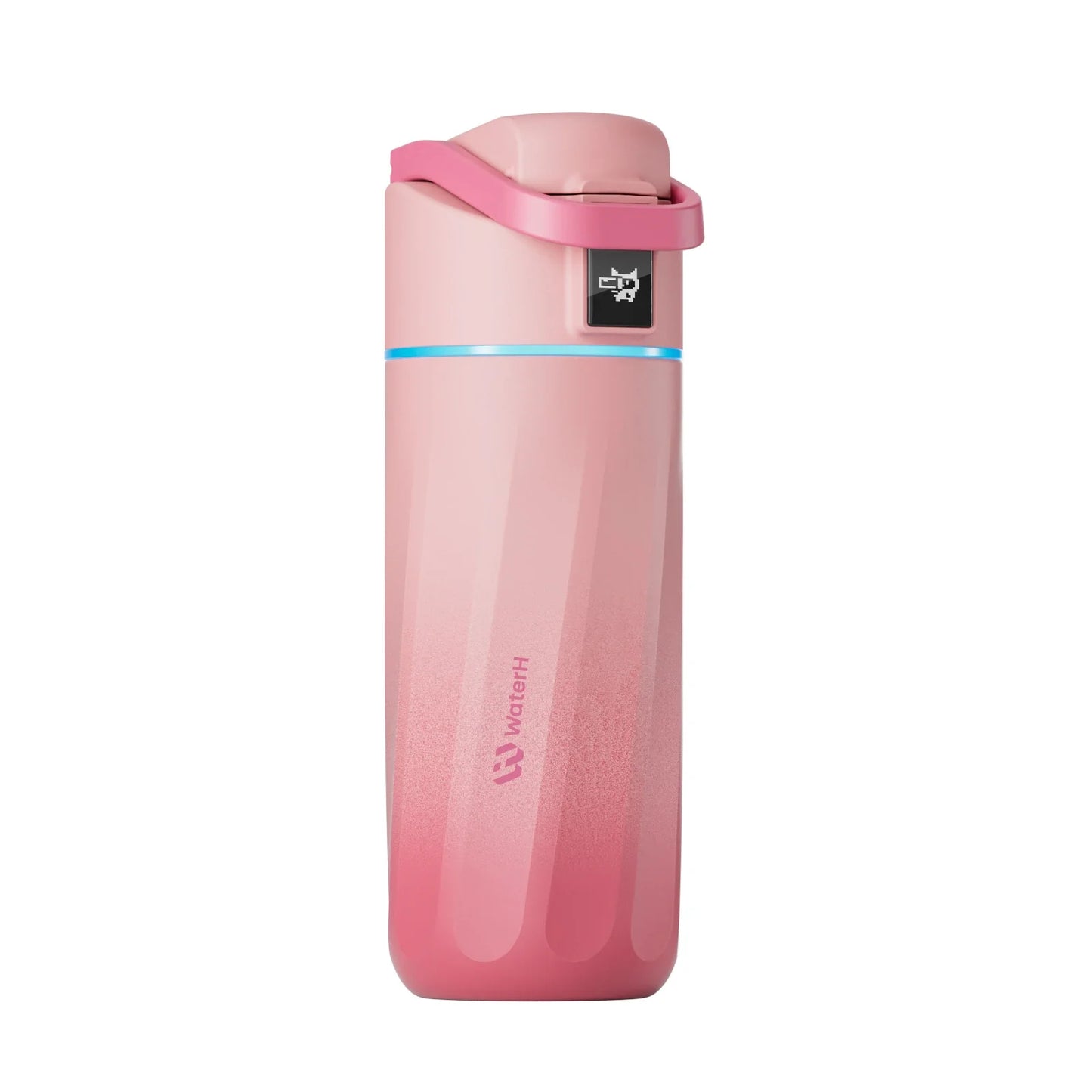 WaterH 16oz pembe – WaterH Boost Akıllı Termos Kids 473 ml pembe Renk