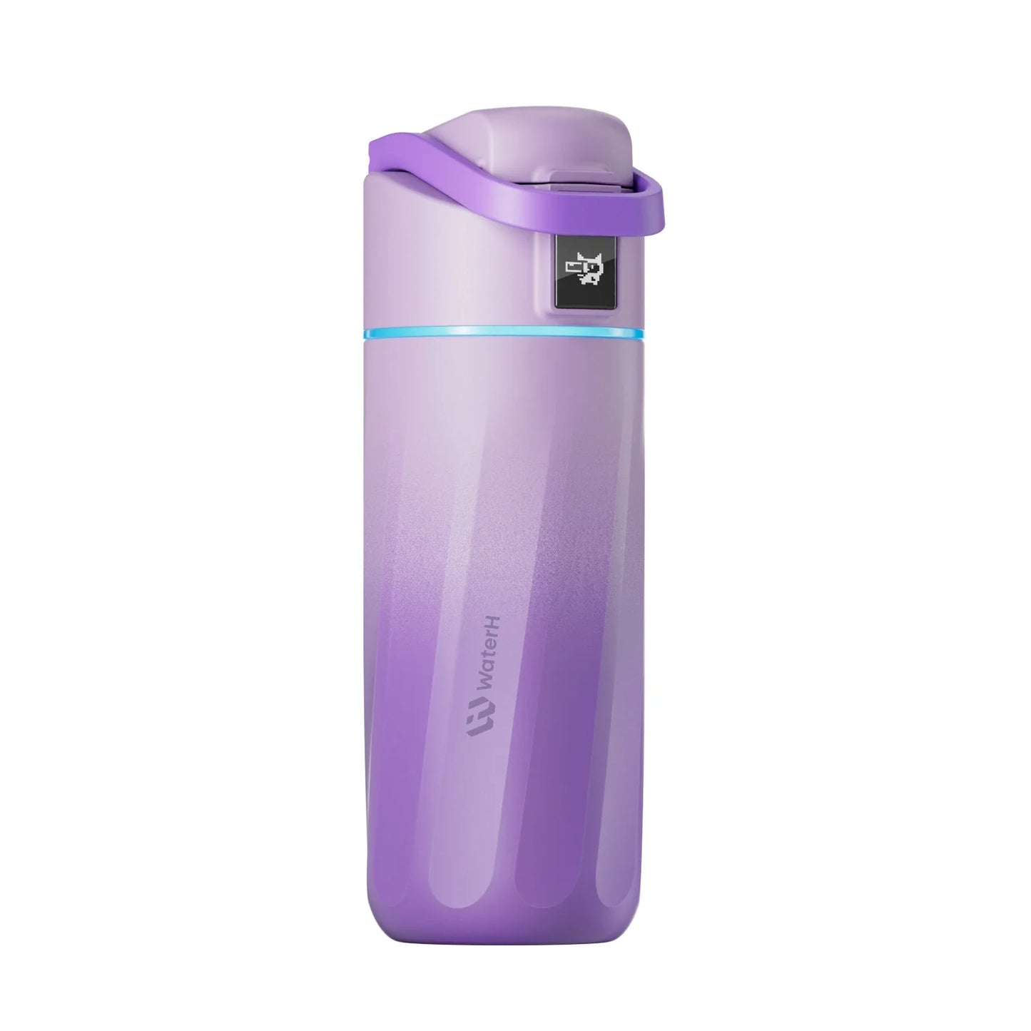 WaterH 16oz mor – WaterH Boost Akıllı Termos Kids 473 ml mor Renk